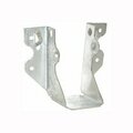 Usp MiTek Slant Joist Hanger, 6-3/8in H, 2in D, 4-5/8in W, 2in Lx8 to 10in H, Steel, Zinc, Face Mounting JUS28-3TZ